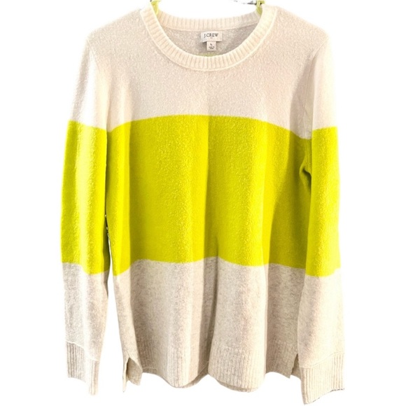 J. Crew Sweaters - J.Crew Color Block Wool Mix Sweater